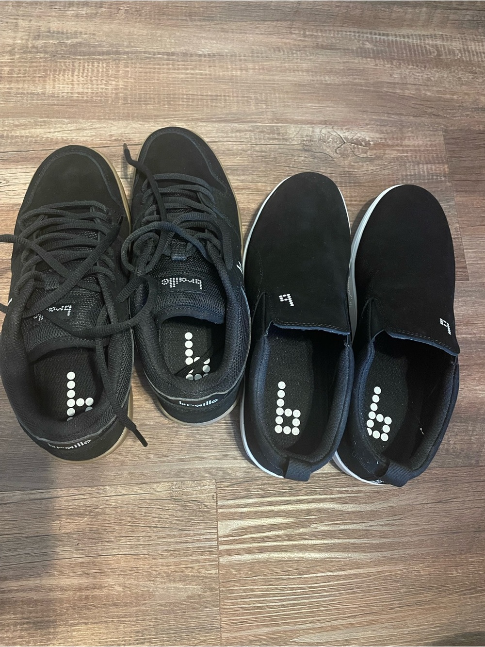 Black Kids Sneakers by - Slip-On and Lace-Up Options